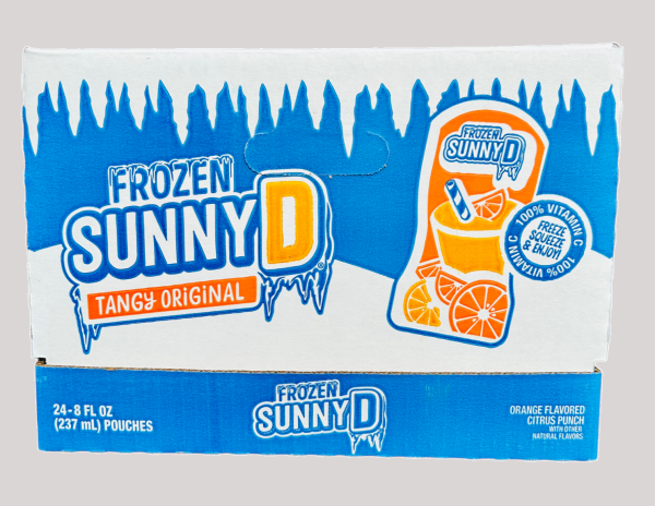 (MHD 13.03.2023) Frozen Sunny D Tangy (24 Pack)